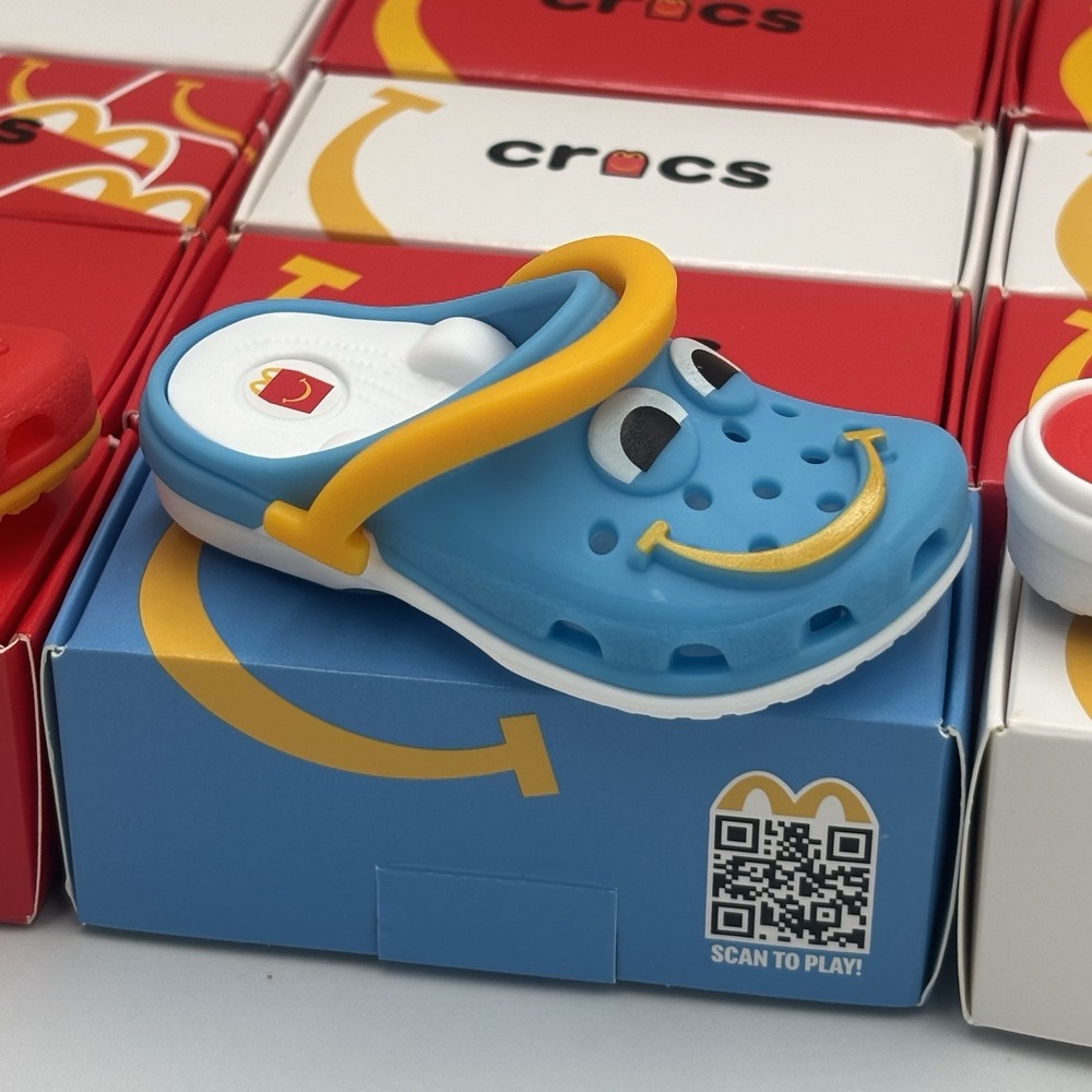 Mcdonald's Crocs 2024 Happy Meal Toys All In The Box Collectible Lot Of 20 - Picture 6 of 9